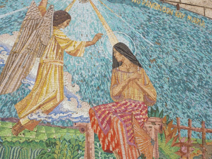 Annunciation from the Philippines, Church of the Annunciation, Nazareth